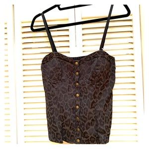 Forever 21 Bustier Style Camisole, size Large